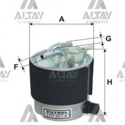 YAKIT FİLTRESİ (MAZOT) QASHQAI 07-10 YAKIT FİLTRESİ (MAZOT) QASHQAI 07-10